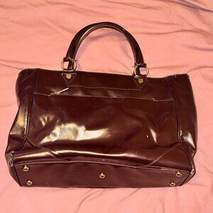Jacobs by Marc Jacobs Burgundy Tote Bag